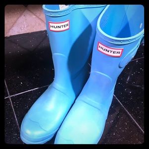 Tiffany Blue Hunter Boots